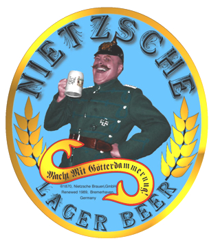 Nietzsche Lager Beer Label